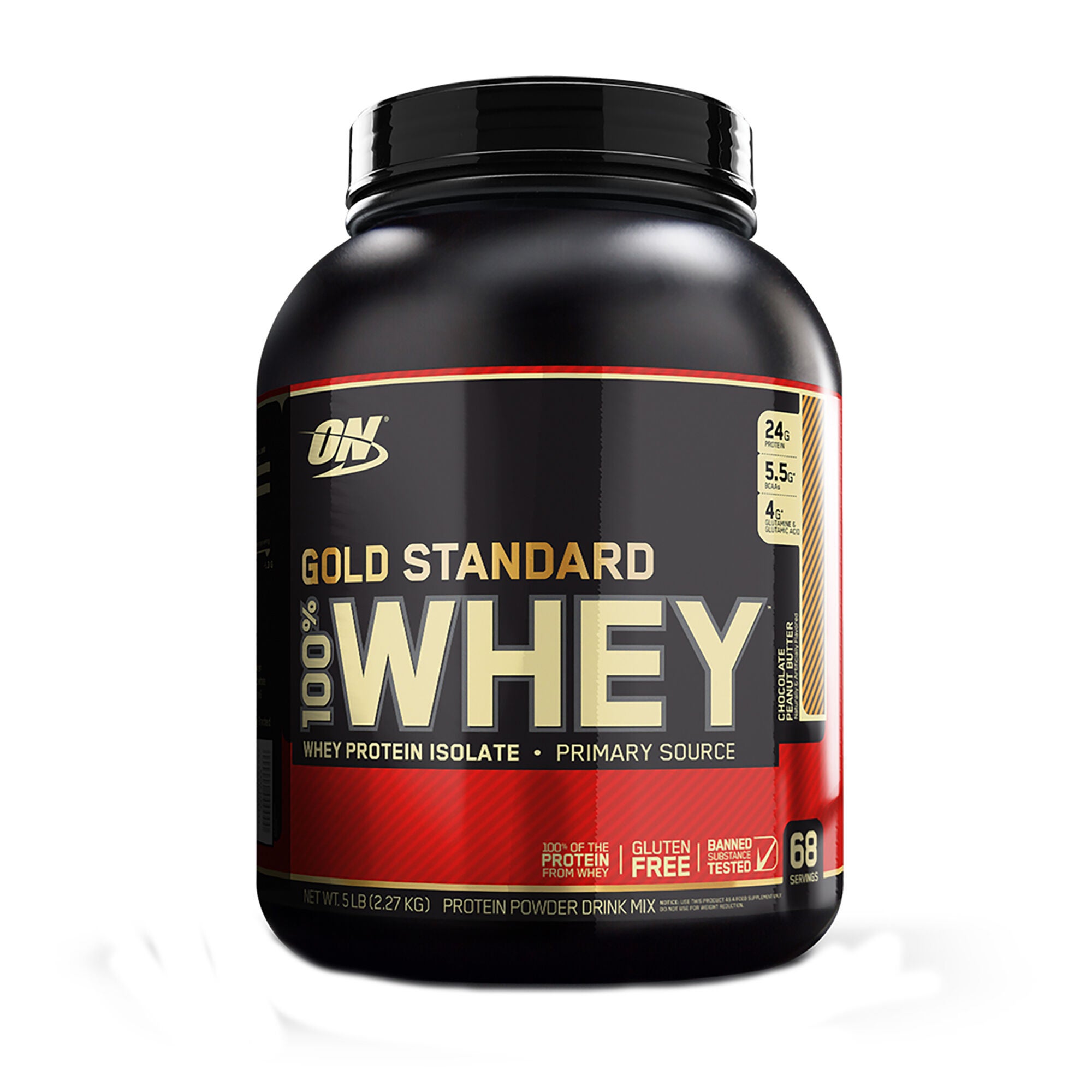 Optimum Nutrition Gold Standard 100 Whey Double Rich Chocolate 149 Servings GNC